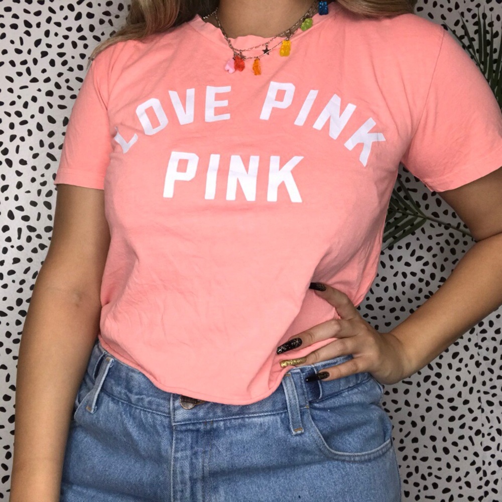 CROP PINK TOP✨